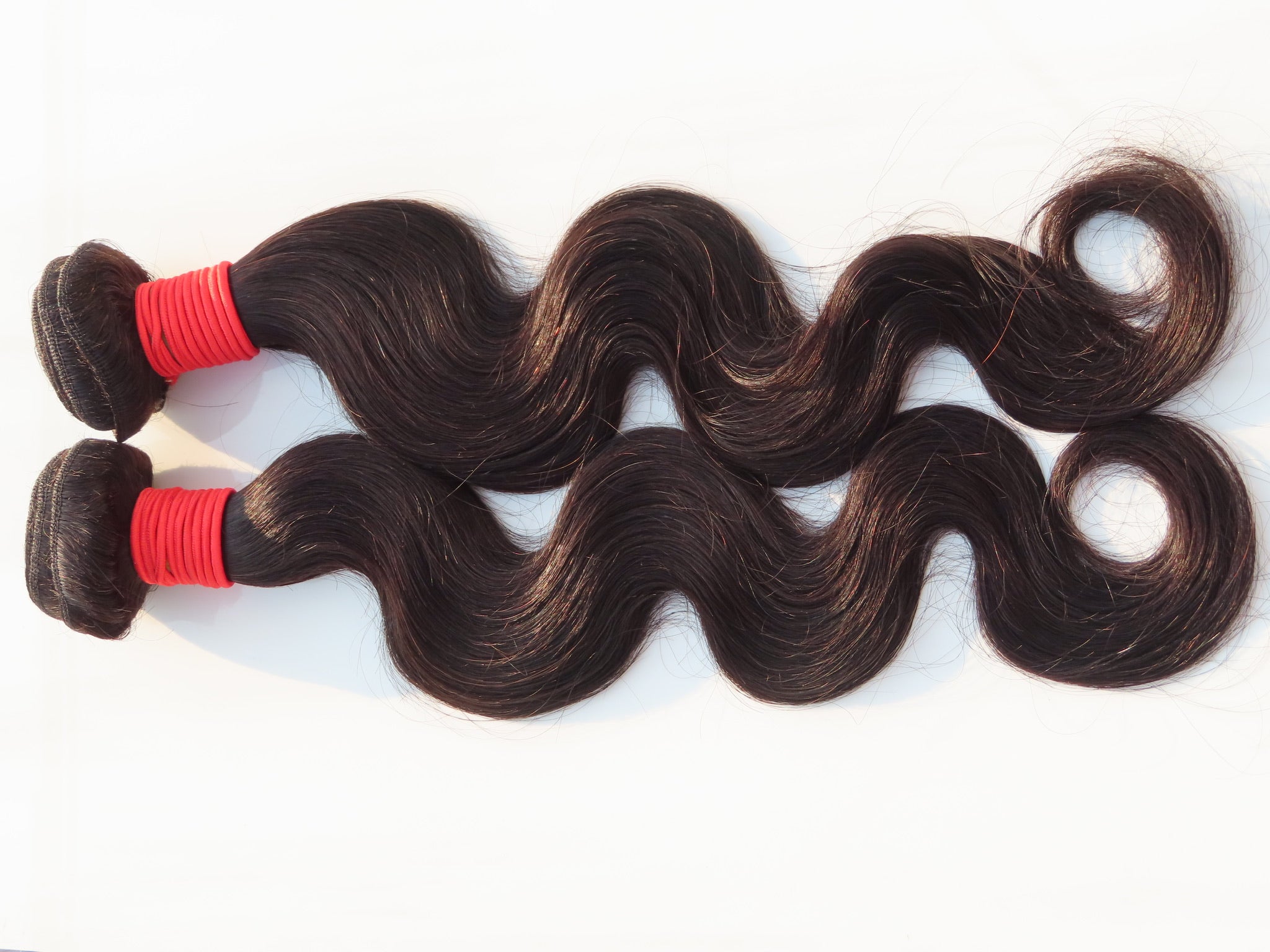 12A Unprocessed Brazilian Body Wave Natural Black 100%  Human Hair Bundles