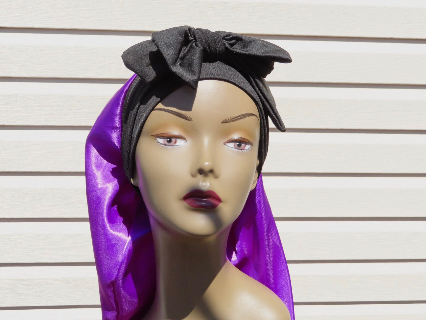 Long Satin Bonnet With Edge Wrap – Shanna Lee's Boutique