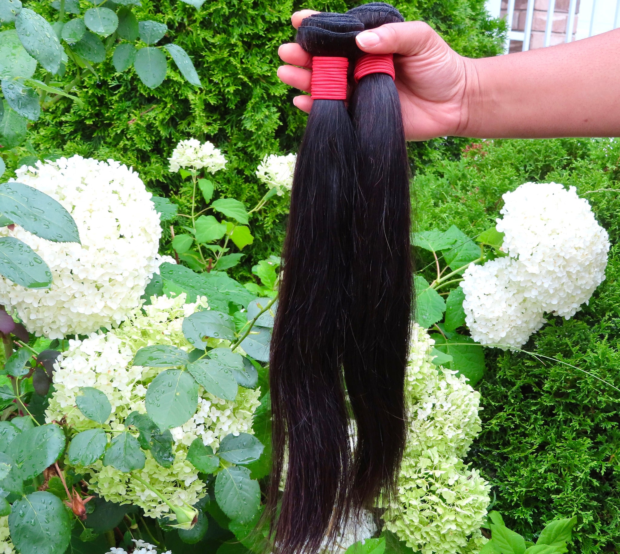 12A Unprocessed Brazilian Straight Natural Black 100%  Human Hair Bundles