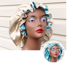 Reversible Satin Bonnet