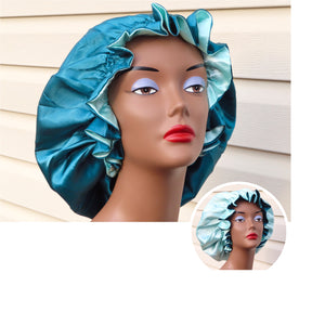 Reversible Satin Bonnet