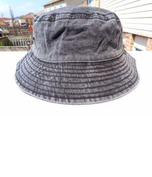 Plain Denim Bucket Hat