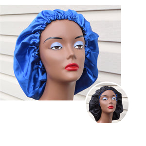 Drawstring Satin Bonnet