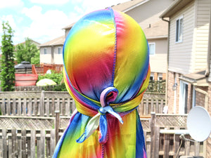 Holographic Satin Lined Durag